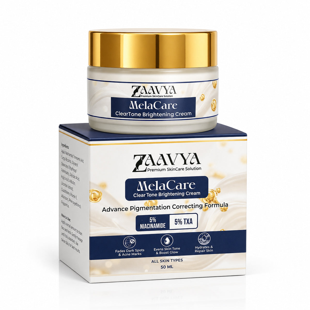 Zaavya Melacare Brightening Night Cream