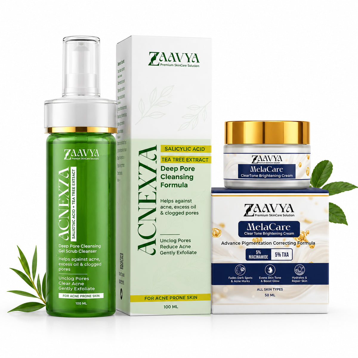 Zaavya Clear & Glow Skincare Combo